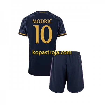 Billiga Fotbollströjor Real Madrid Luka Modrić 10 Barn Borta tröja 2023/24 Kortärmad